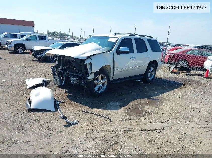 2011 Chevrolet Tahoe Ltz VIN: 1GNSCCE06BR174977 Lot: 40001702