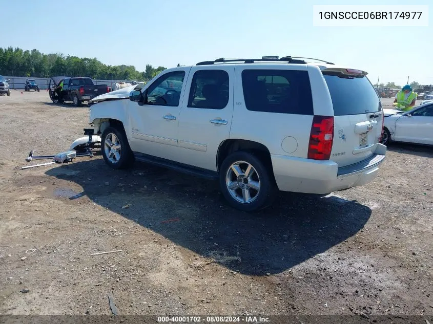 2011 Chevrolet Tahoe Ltz VIN: 1GNSCCE06BR174977 Lot: 40001702