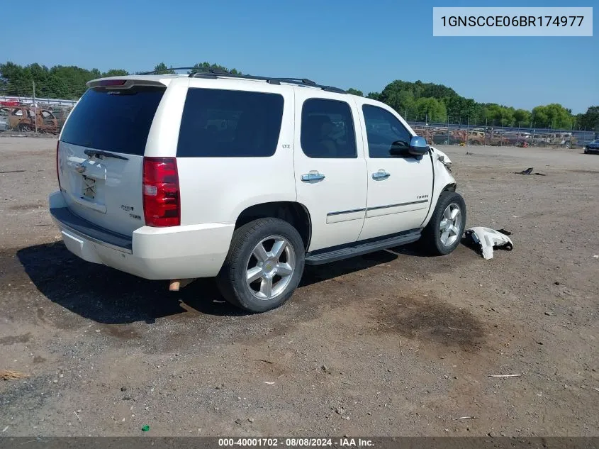 2011 Chevrolet Tahoe Ltz VIN: 1GNSCCE06BR174977 Lot: 40001702