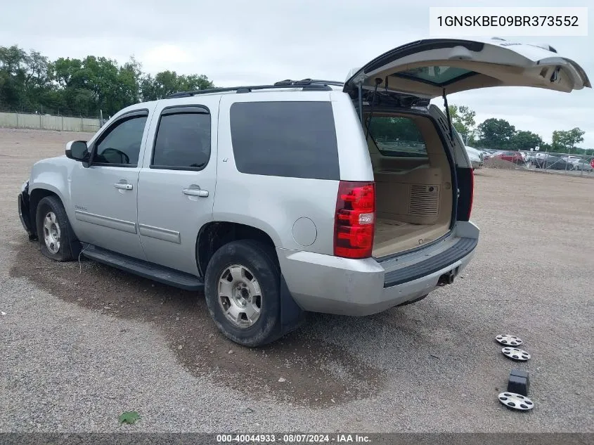 1GNSKBE09BR373552 2011 Chevrolet Tahoe Lt