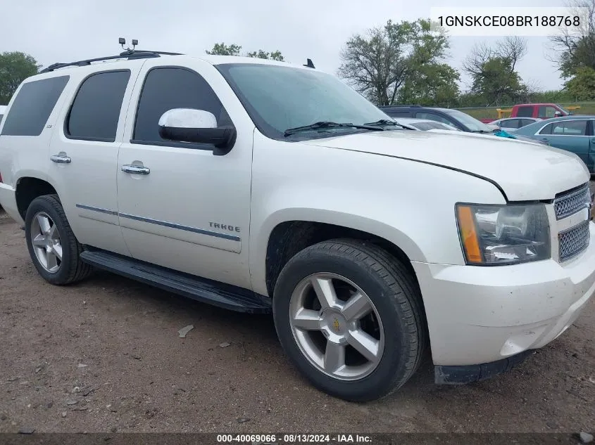 2011 Chevrolet Tahoe Ltz VIN: 1GNSKCE08BR188768 Lot: 40069066