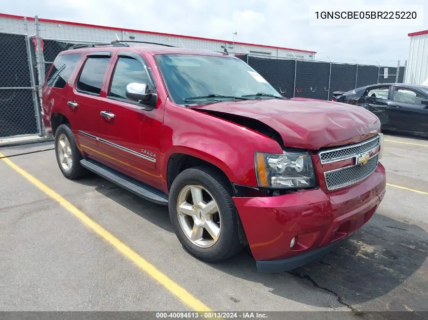 1GNSCBE05BR225220 2011 Chevrolet Tahoe Lt