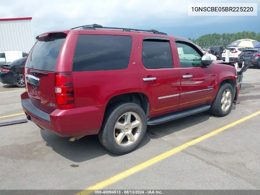 2011 Chevrolet Tahoe Lt VIN: 1GNSCBE05BR225220 Lot: 40094513