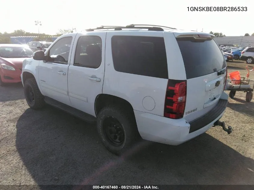 1GNSKBE08BR286533 2011 Chevrolet Tahoe Lt