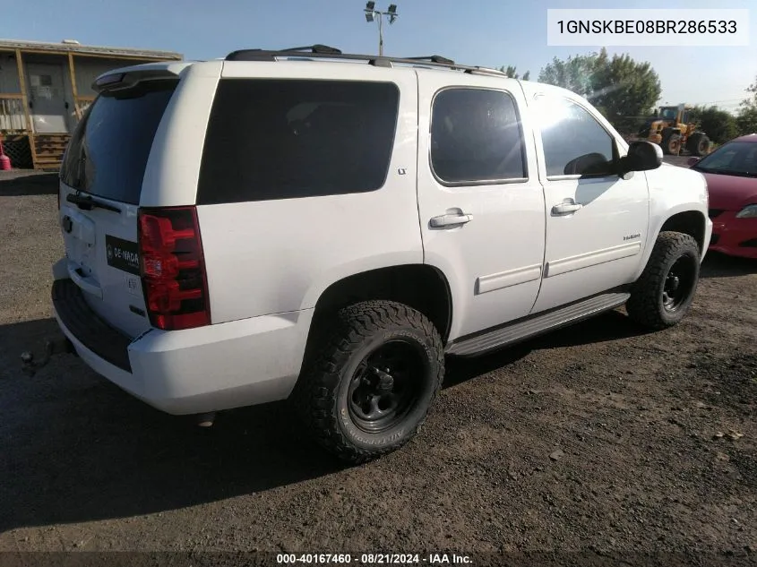 1GNSKBE08BR286533 2011 Chevrolet Tahoe Lt