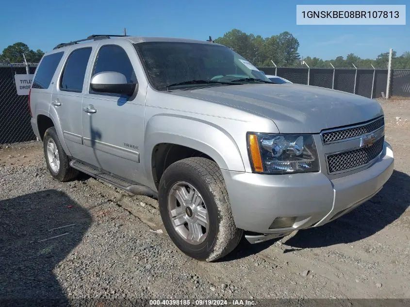 1GNSKBE08BR107813 2011 Chevrolet Tahoe Lt