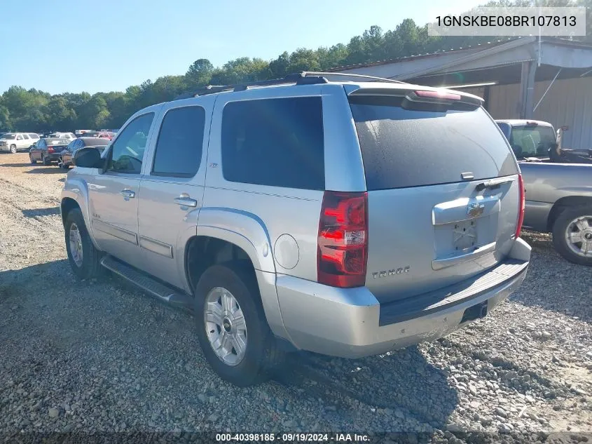 2011 Chevrolet Tahoe Lt VIN: 1GNSKBE08BR107813 Lot: 40398185