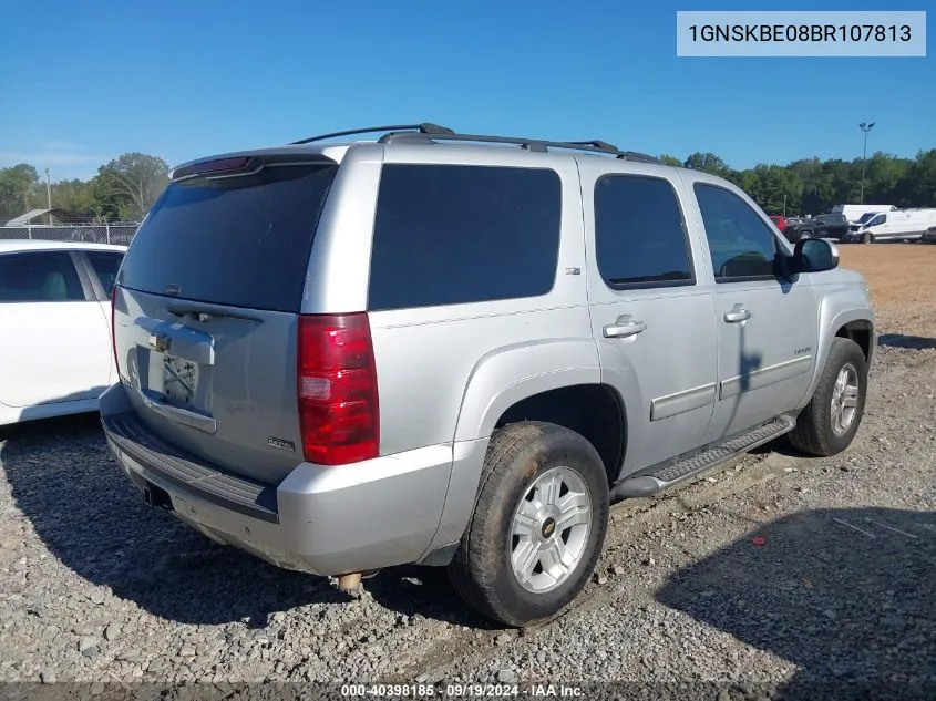 2011 Chevrolet Tahoe Lt VIN: 1GNSKBE08BR107813 Lot: 40398185