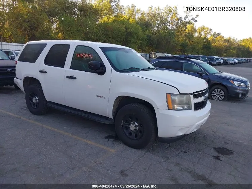 1GNSK4E01BR320808 2011 Chevrolet Tahoe K1500