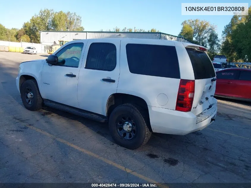 1GNSK4E01BR320808 2011 Chevrolet Tahoe K1500