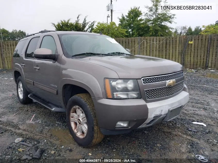 1GNSKBE05BR283041 2011 Chevrolet Tahoe Lt