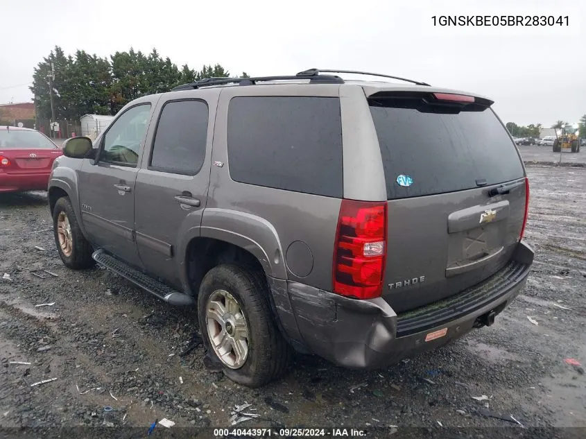 2011 Chevrolet Tahoe Lt VIN: 1GNSKBE05BR283041 Lot: 40443971