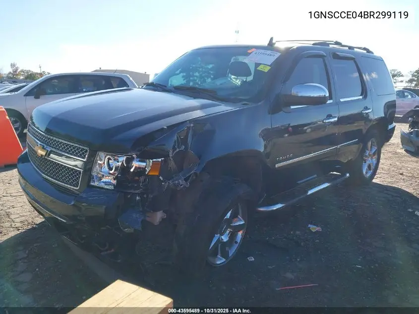 1GNSCCE04BR299119 2011 Chevrolet Tahoe Ltz