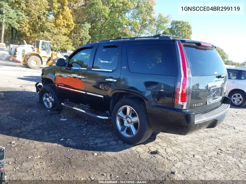 1GNSCCE04BR299119 2011 Chevrolet Tahoe Ltz