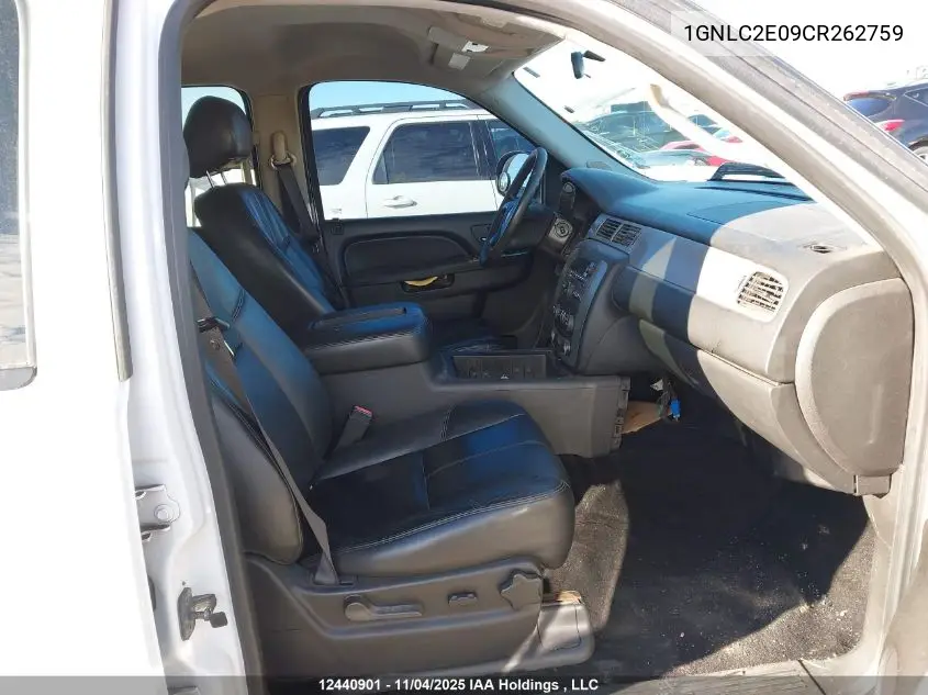 1GNLC2E09CR262759 2012 Chevrolet Tahoe Police