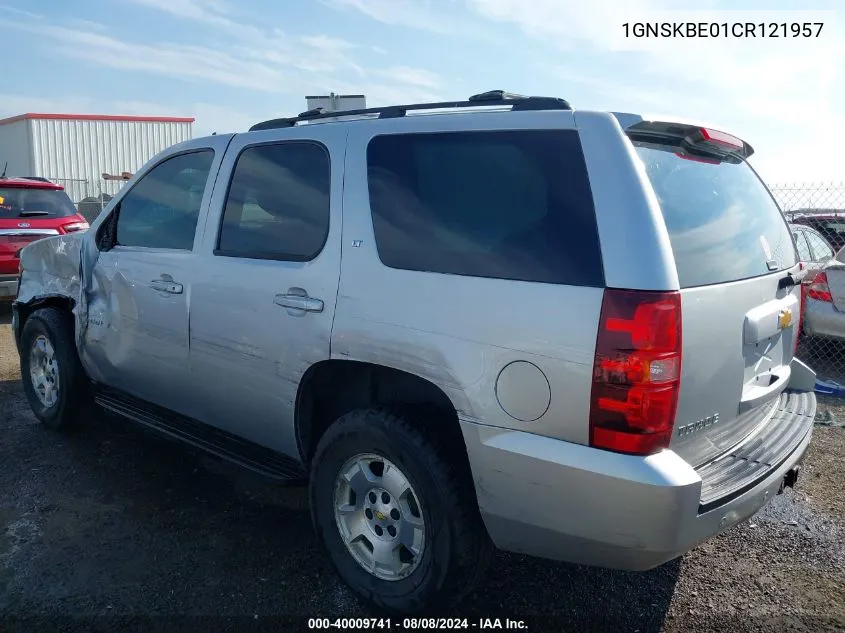 1GNSKBE01CR121957 2012 Chevrolet Tahoe Lt