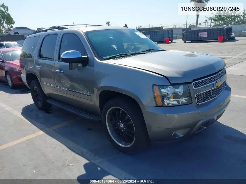 2012 Chevrolet Tahoe Ltz VIN: 1GNSCCE08CR297245 Lot: 40194964