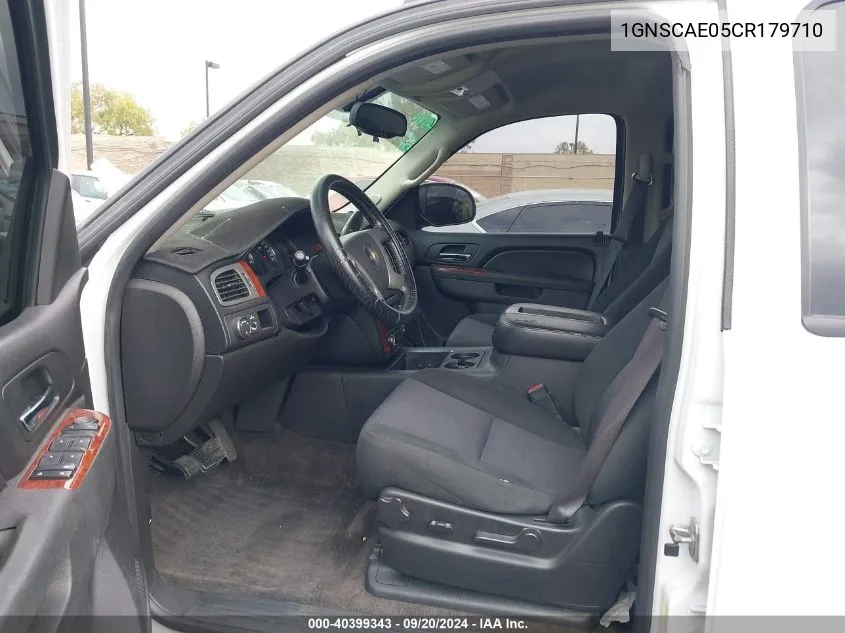 1GNSCAE05CR179710 2012 Chevrolet Tahoe Ls