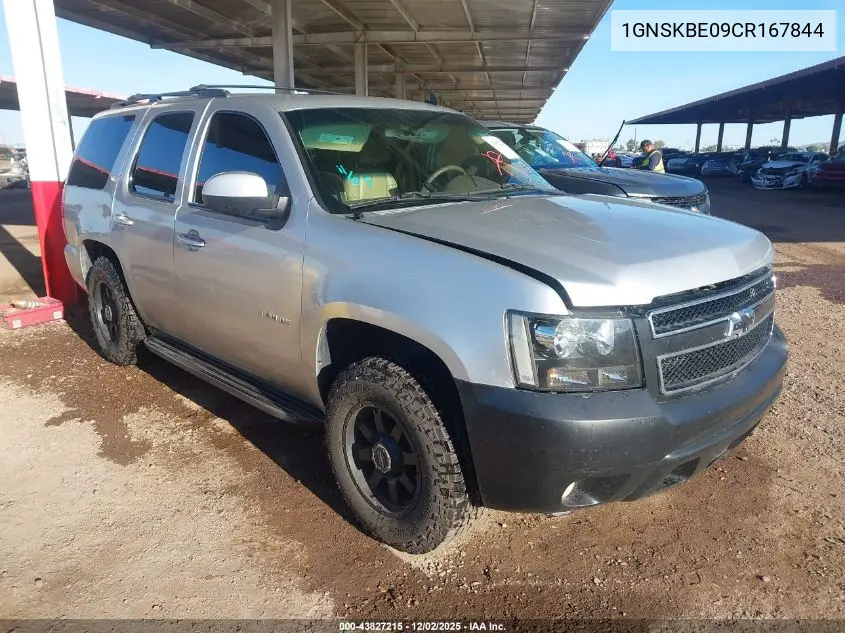 1GNSKBE09CR167844 2012 Chevrolet Tahoe Lt
