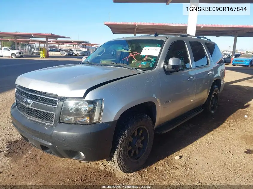 1GNSKBE09CR167844 2012 Chevrolet Tahoe Lt
