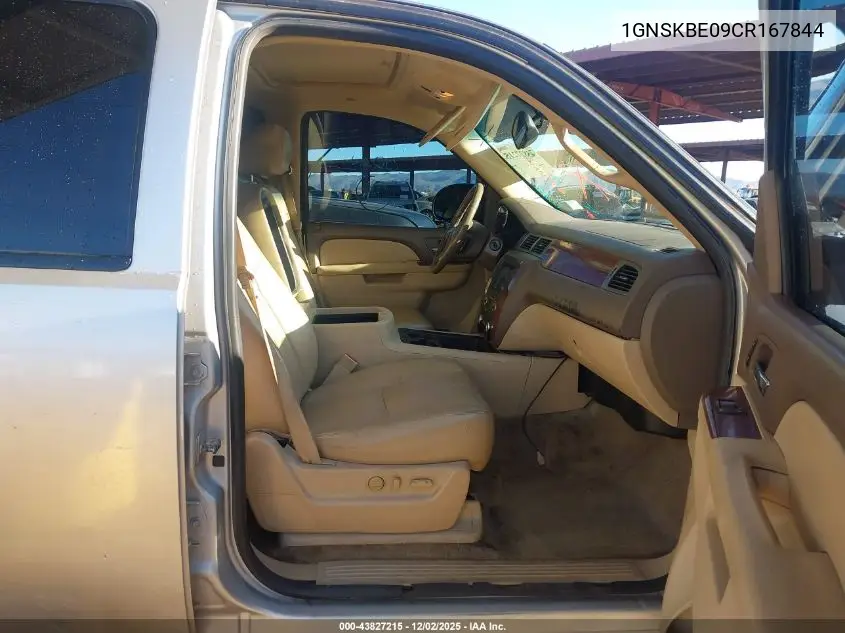 1GNSKBE09CR167844 2012 Chevrolet Tahoe Lt