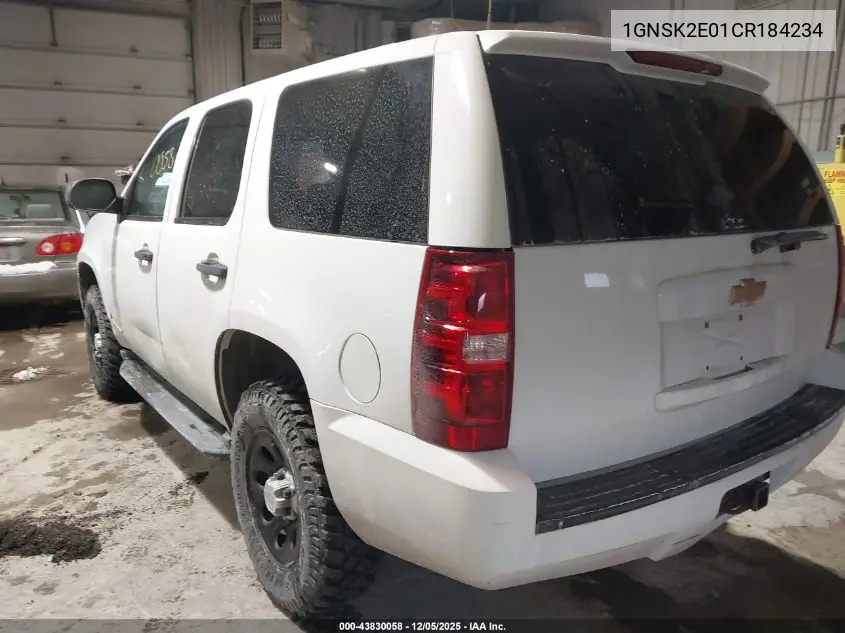 1GNSK2E01CR184234 2012 Chevrolet Tahoe Commercial Fleet