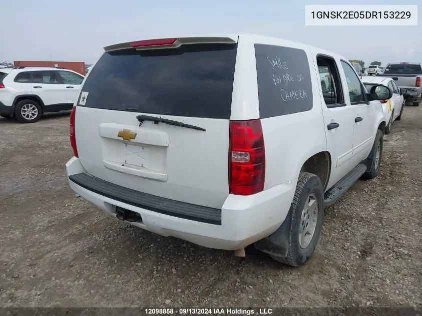 1GNSK2E05DR153229 2013 Chevrolet Tahoe