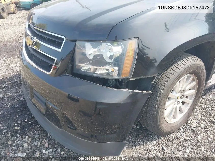 1GNSKDEJ8DR157473 2013 Chevrolet Tahoe Hybrid