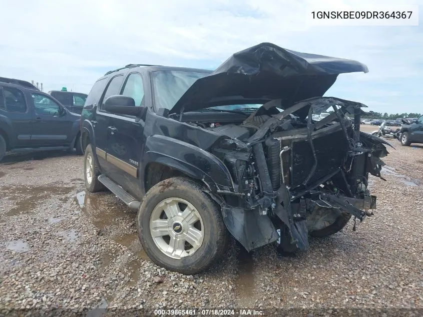 1GNSKBE09DR364367 2013 Chevrolet Tahoe Lt