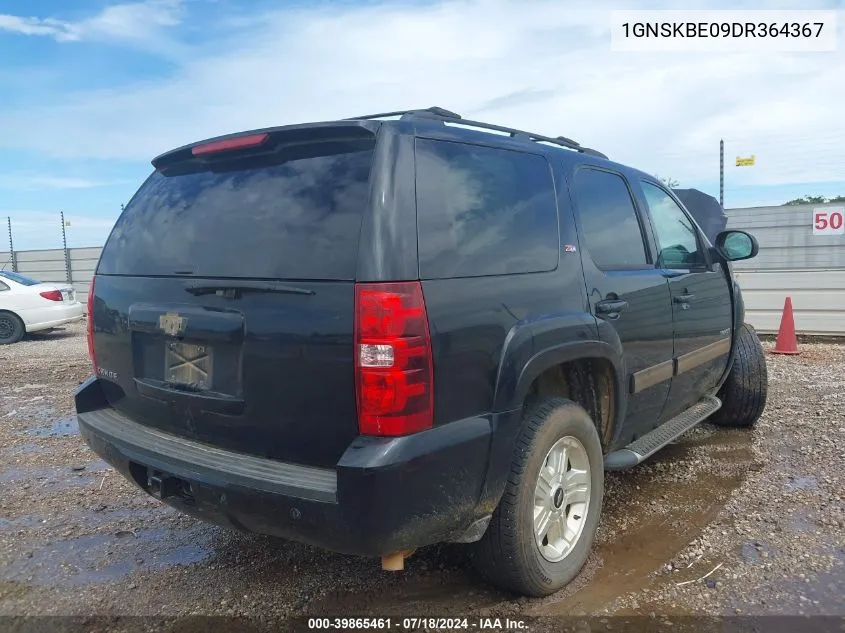 1GNSKBE09DR364367 2013 Chevrolet Tahoe Lt