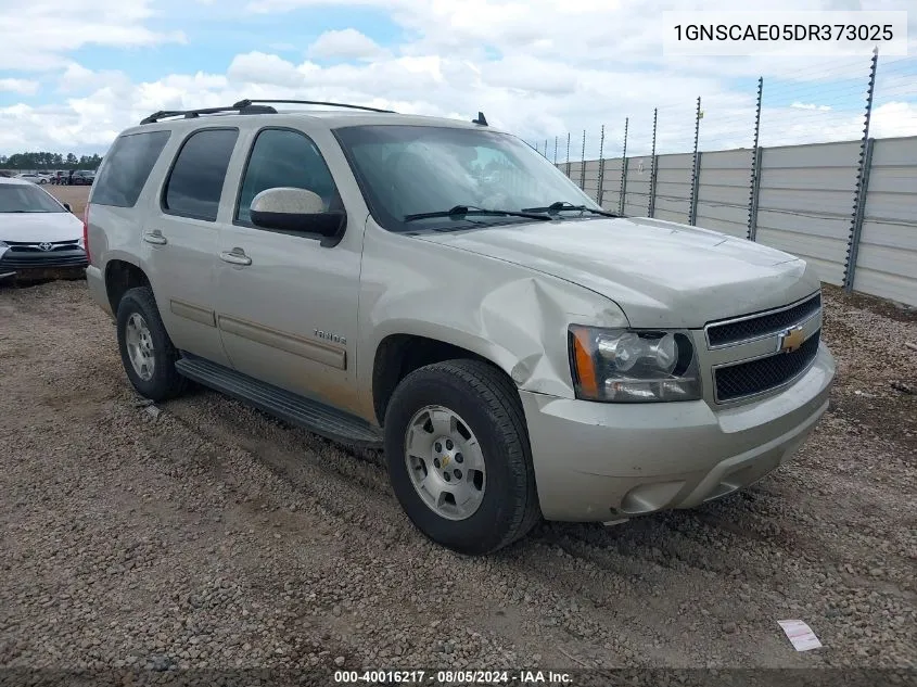 2013 Chevrolet Tahoe Ls VIN: 1GNSCAE05DR373025 Lot: 40016217