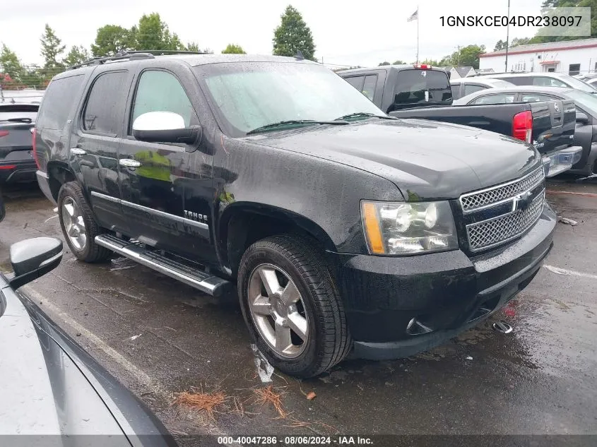 2013 Chevrolet Tahoe Ltz VIN: 1GNSKCE04DR238097 Lot: 40047286