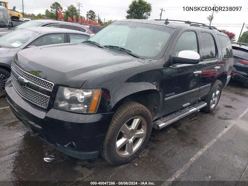 2013 Chevrolet Tahoe Ltz VIN: 1GNSKCE04DR238097 Lot: 40047286