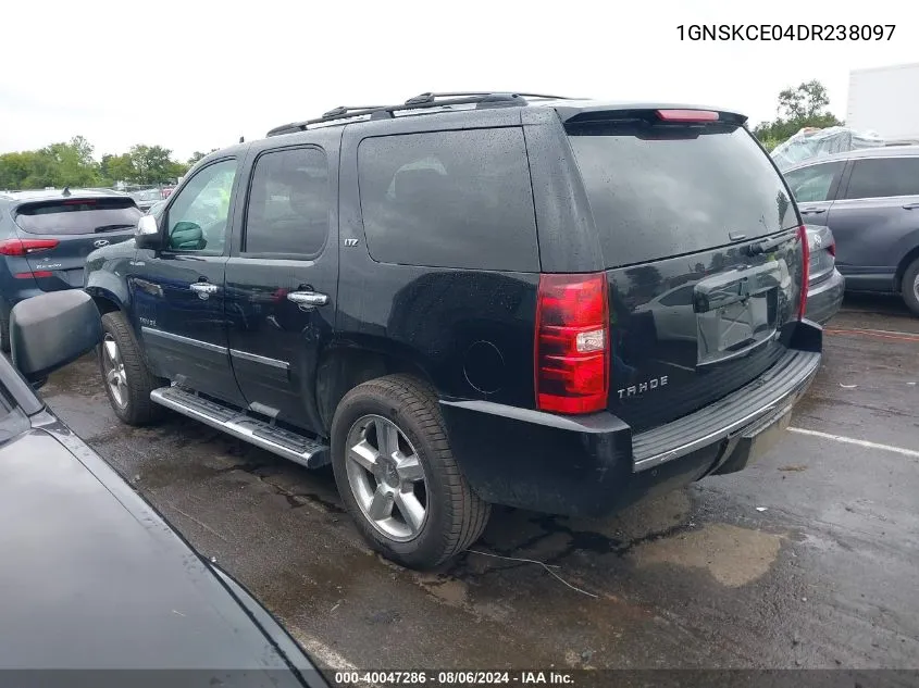 2013 Chevrolet Tahoe Ltz VIN: 1GNSKCE04DR238097 Lot: 40047286