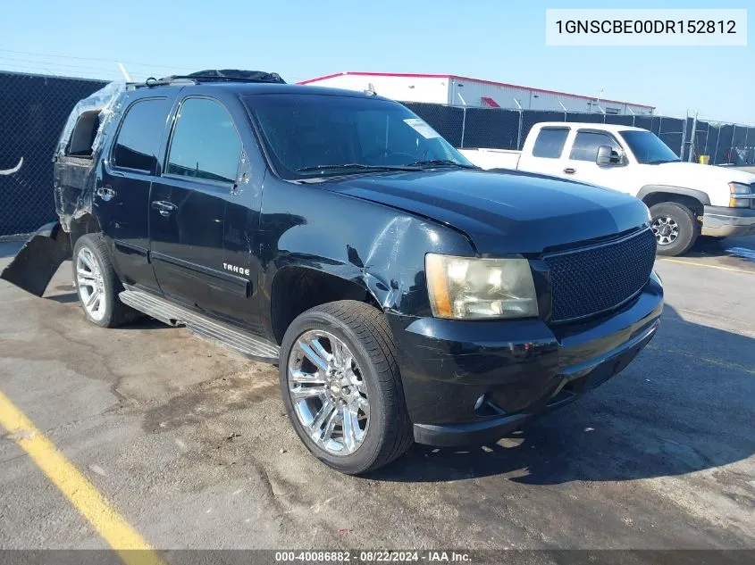 1GNSCBE00DR152812 2013 Chevrolet Tahoe Lt