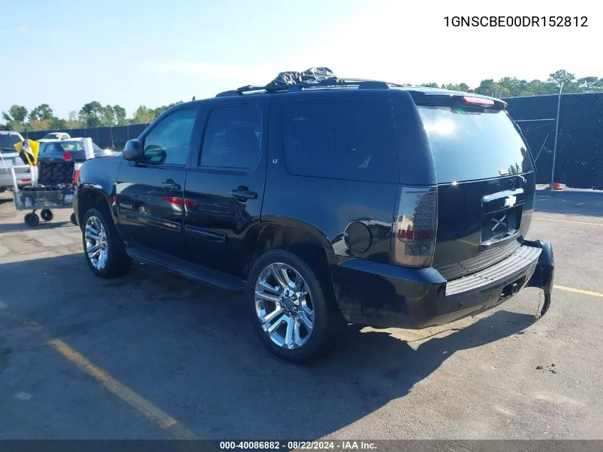 2013 Chevrolet Tahoe Lt VIN: 1GNSCBE00DR152812 Lot: 40086882