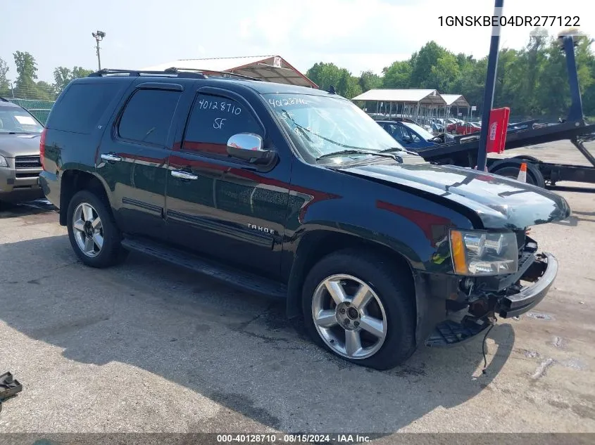 2013 Chevrolet Tahoe Lt VIN: 1GNSKBE04DR277122 Lot: 40128710