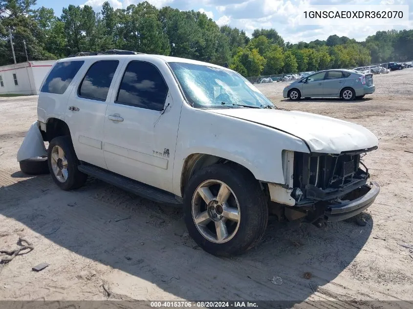 2013 Chevrolet Tahoe Ls VIN: 1GNSCAE0XDR362070 Lot: 40153706