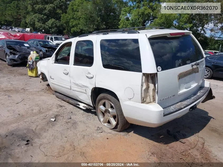 2013 Chevrolet Tahoe Ls VIN: 1GNSCAE0XDR362070 Lot: 40153706