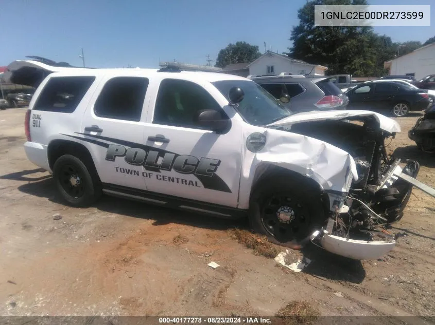 1GNLC2E00DR273599 2013 Chevrolet Tahoe Commercial Fleet