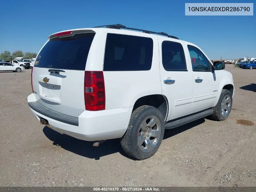 1GNSKAE0XDR286790 2013 Chevrolet Tahoe Ls