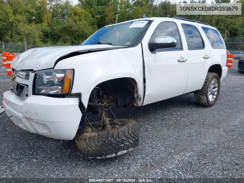 2013 Chevrolet Tahoe K1500 Ltz VIN: 1GNSKCE08DR333679 Lot: 40371407