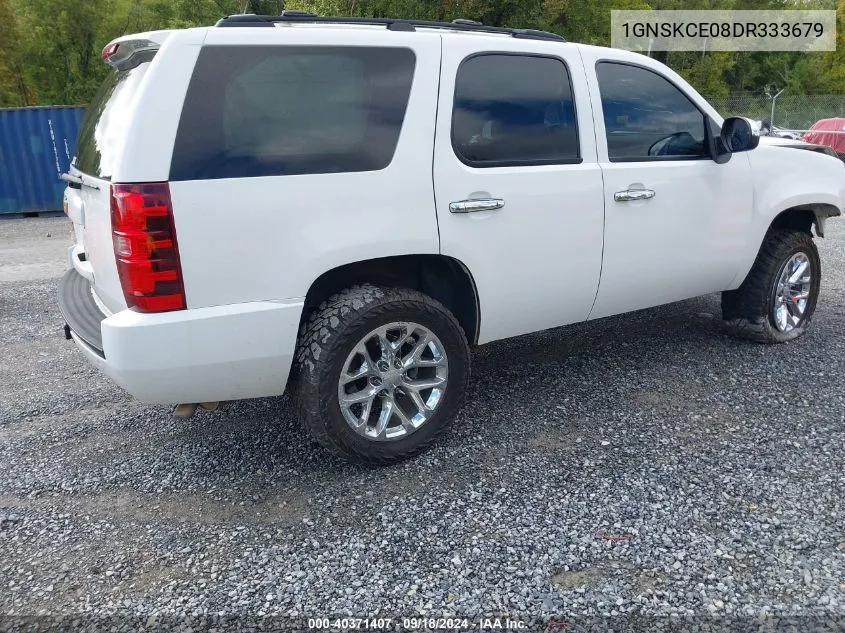 1GNSKCE08DR333679 2013 Chevrolet Tahoe K1500 Ltz