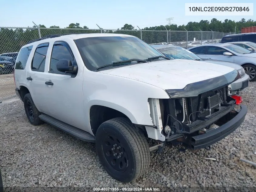 2013 Chevrolet Tahoe Commercial Fleet VIN: 1GNLC2E09DR270846 Lot: 40371955