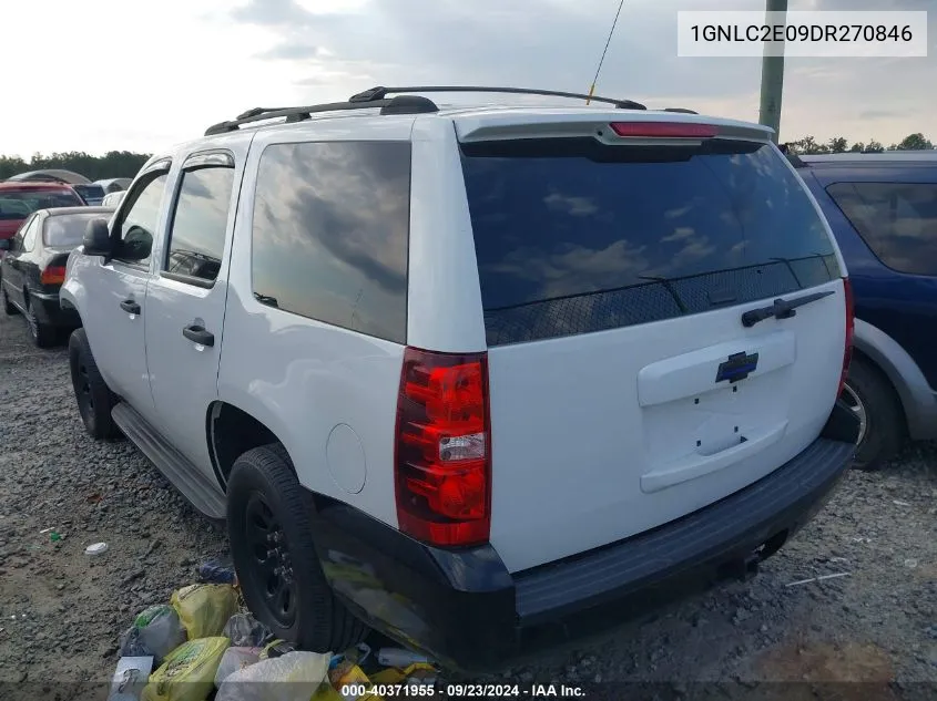 2013 Chevrolet Tahoe Commercial Fleet VIN: 1GNLC2E09DR270846 Lot: 40371955