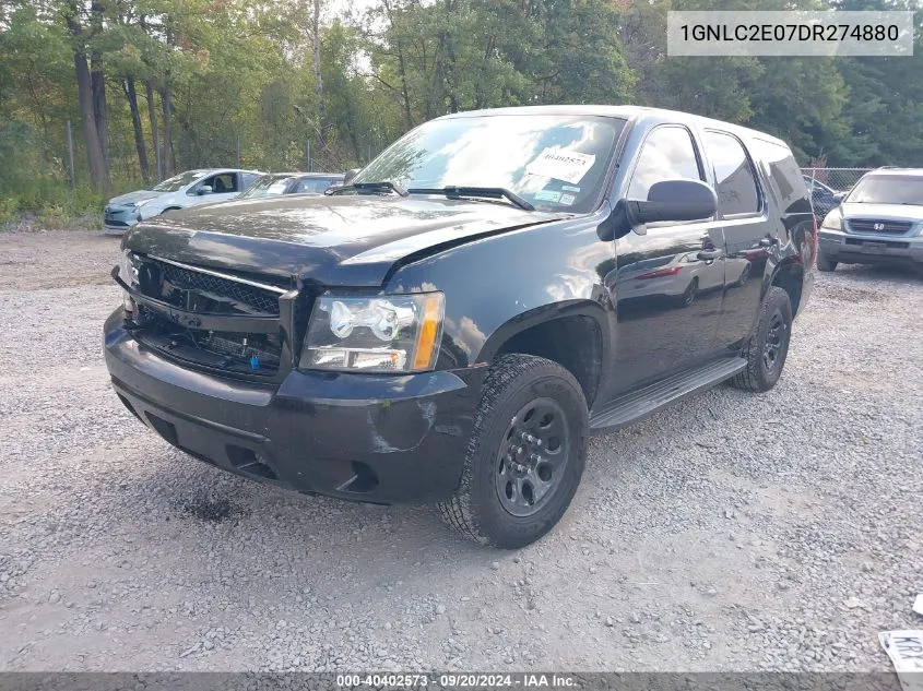 1GNLC2E07DR274880 2013 Chevrolet Tahoe Commercial Fleet