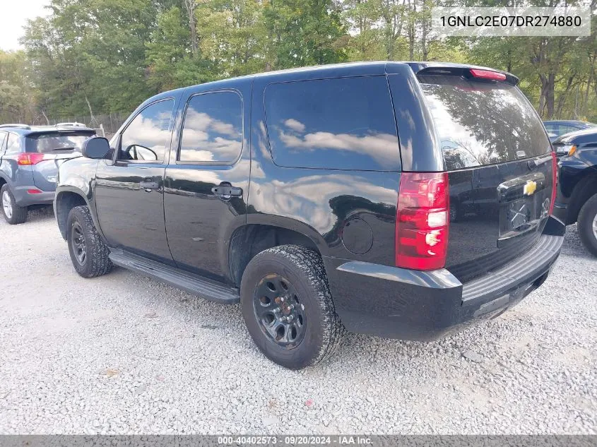 1GNLC2E07DR274880 2013 Chevrolet Tahoe Commercial Fleet