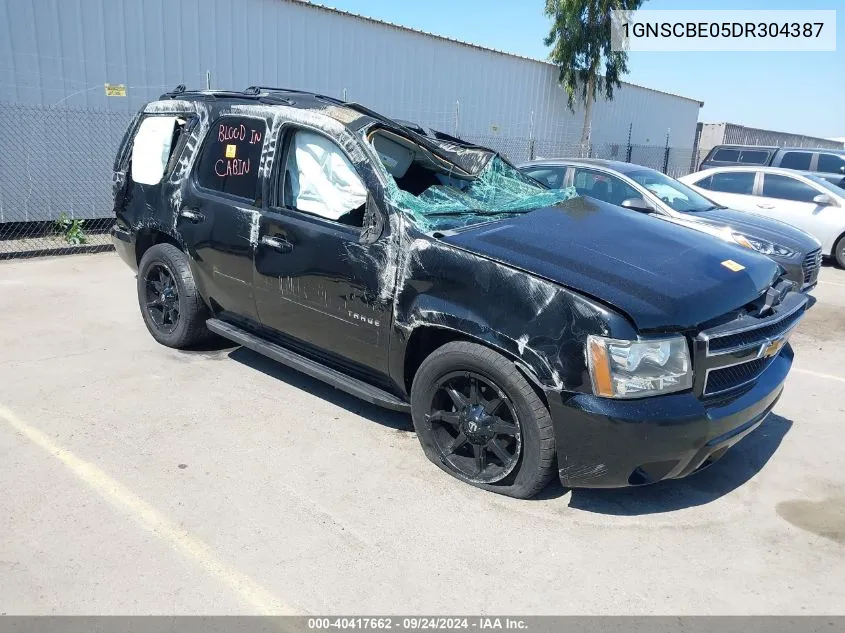 2013 Chevrolet Tahoe C1500 Lt VIN: 1GNSCBE05DR304387 Lot: 40417662