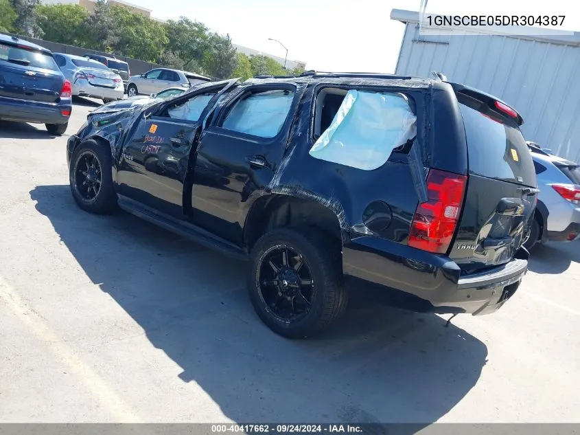 2013 Chevrolet Tahoe C1500 Lt VIN: 1GNSCBE05DR304387 Lot: 40417662