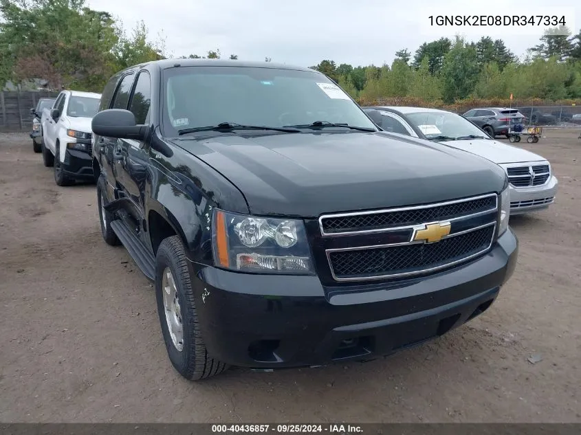 1GNSK2E08DR347334 2013 Chevrolet Tahoe Commercial Fleet